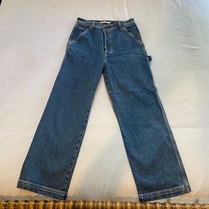 LEVI RIBCAGE STRAIGHT ANKLE UTILITY WOMEN'S JEANS